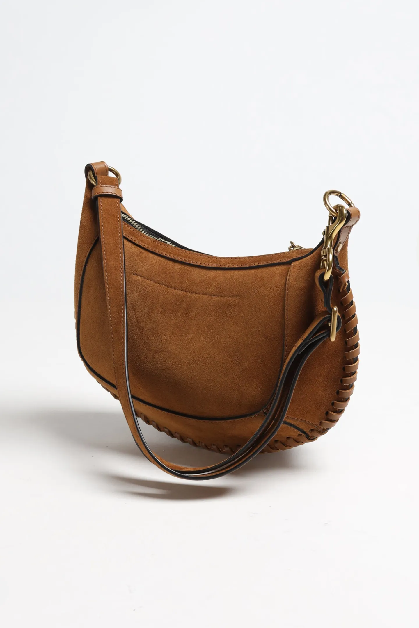 tasche_oskan_moon_suede_i_3.webp Isabel Marant Schultertaschen | Crossbody<Tasche Oskan Moon Suede in Cognac