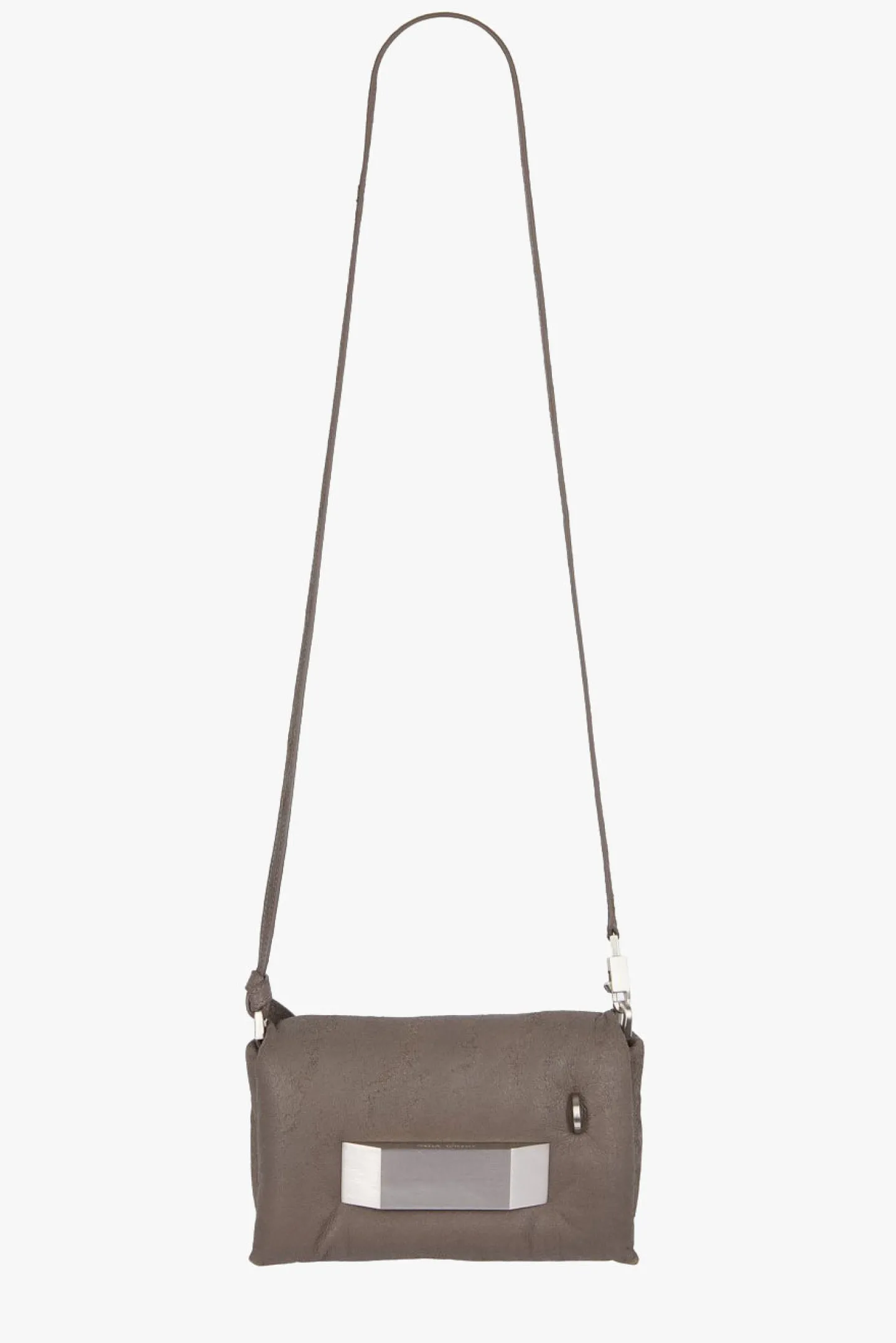 tasche_pillow_in_griffin__0.webp Rick Owens Crossbody | Clutches & Pouches<Tasche Pillow in Griffin Dust