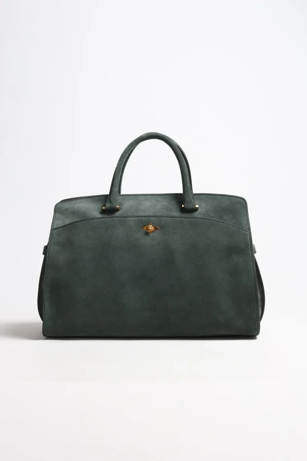 Métier Shopper | Schultertaschen<Tasche Private Eye in Suede Emerald