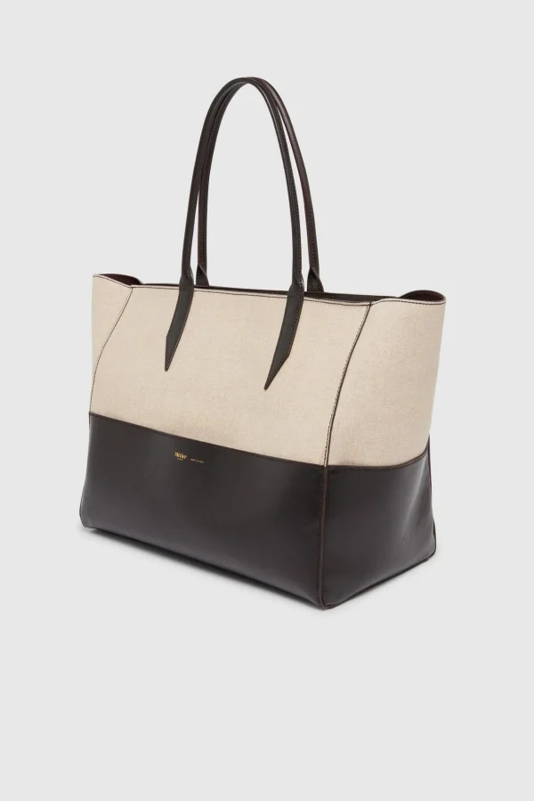 Métier Shopper | Schultertaschen<Tasche Small Cabas in Cacao