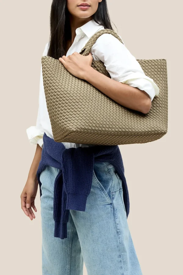 Naghedi Shopper | Schultertaschen<Tasche St. Barths Large in Stone