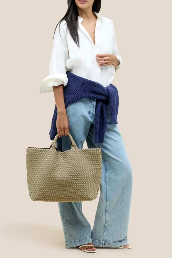Naghedi Shopper | Schultertaschen<Tasche St. Barths Large in Stone
