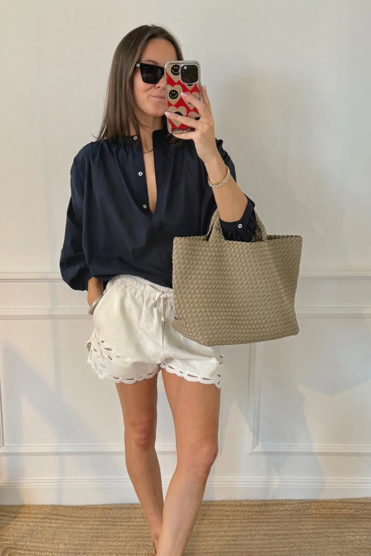 tasche_st_barths_medium_i_1.webp Naghedi Shopper | Schultertaschen<Tasche St. Barths Medium in Stone