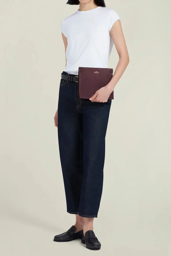 Métier Schultertaschen | Crossbody<Tasche Stowaway Suede in Amarone