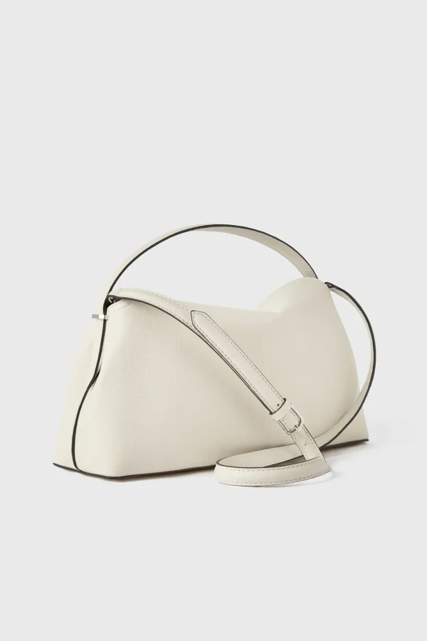 Toteme Schultertaschen | Handtaschen<Tasche T-Lock Pebbled in Milk