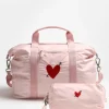 Anita Hass Shopper<Taschen Set 'Heart' in Rose Nylon