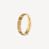 Lilian von Trapp Schmuck | Fine Jewelry<Tile Ring Four Half Diamonds in Gold