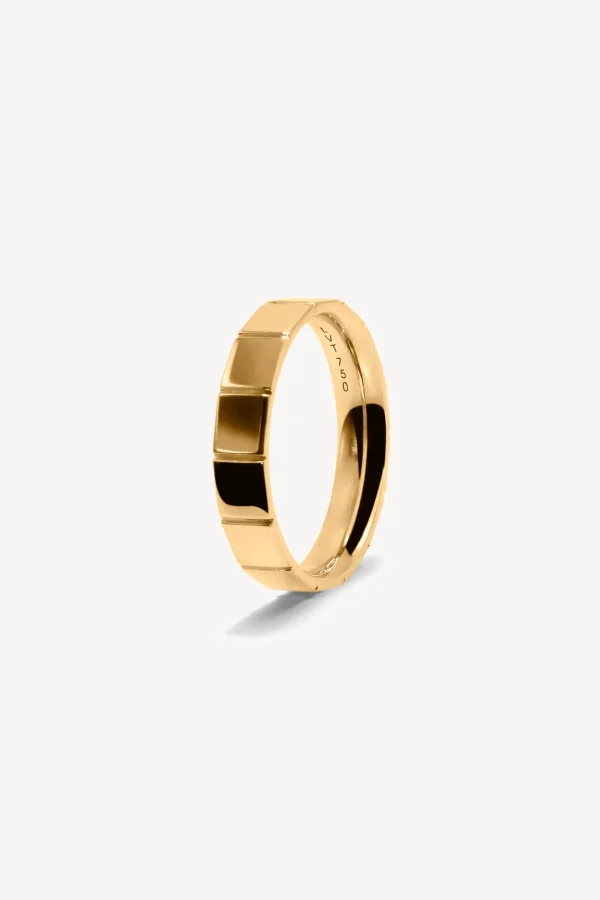 Lilian von Trapp Schmuck | Fine Jewelry<Tile Ring Four in Gold
