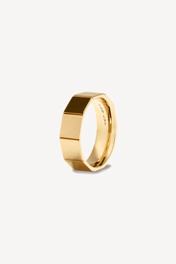 Lilian von Trapp Schmuck | Fine Jewelry<Tile Ring Six in Gold