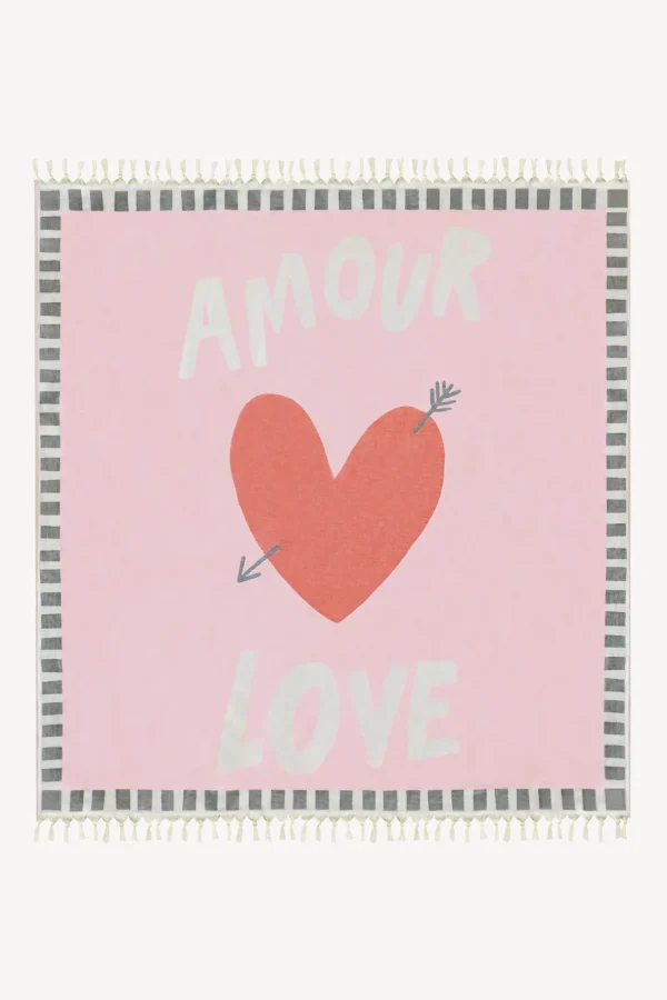 Anita Hass Home<Tuch 'Amour' in Rosa