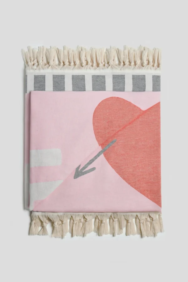 Anita Hass Home<Tuch 'Amour' in Rosa
