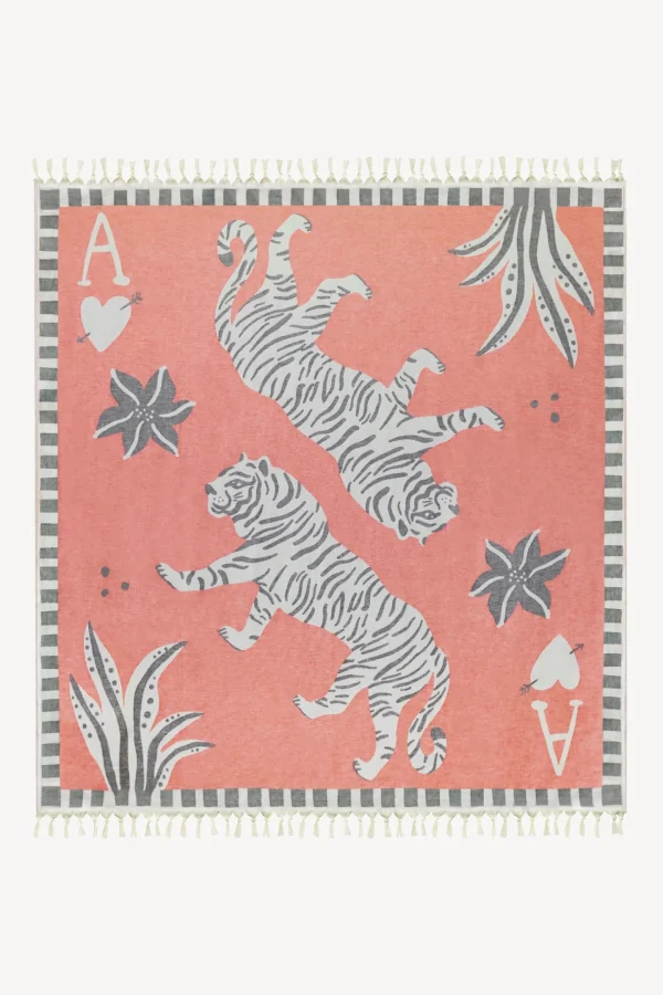 Anita Hass Home<Tuch 'Tiger' in Rot